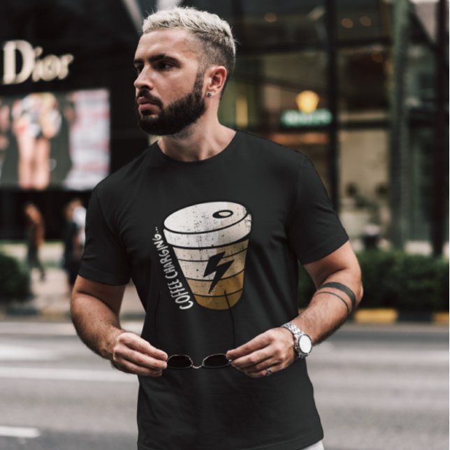 Camiseta Cobrança de Café (Criador carregado)