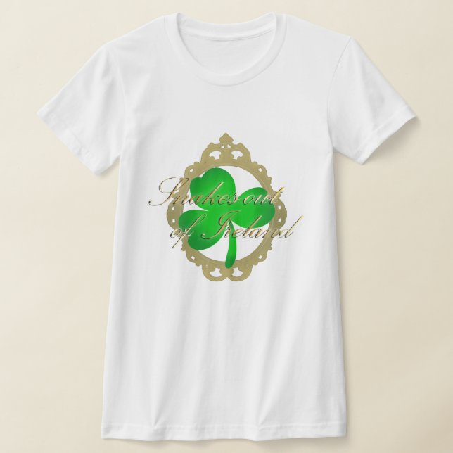 Camiseta Cobras de Dia de São Patrício fora da irlanda (Postura )