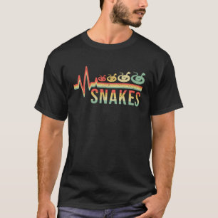 Camiseta Cobras de répteis de Cobra de poetas exóticas