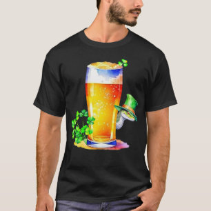 Camiseta Cobras e Ruas irlandeses. Cerveja do Dia de Patric