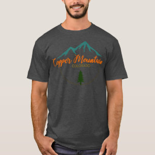 Camiseta Cobre Mountain Retro Adventure Snowboard S