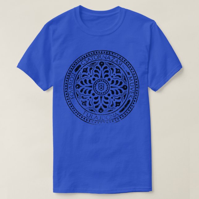 Camiseta Cobrir 2 da Budapest Manhole (Frente do Design)