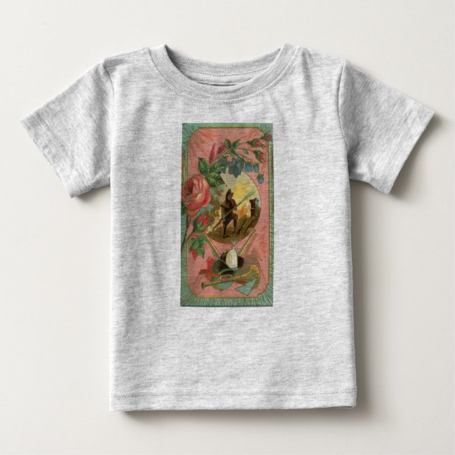 Camiseta Cobrir Bombeiro Vintage de 1880 (Frente)