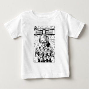 Camiseta Cobrir cómico de três lanternas verdes, preto e