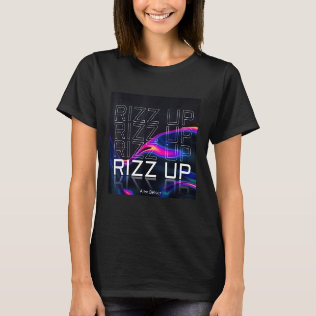 Camiseta Cobrir de álbum Rizz Up (Frente)