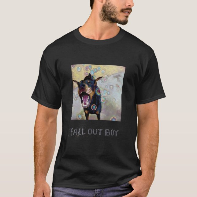 Camiseta Cobrir De Álbum Smfs De Fall Out (Frente)