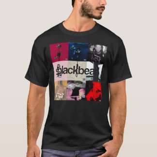 Camiseta cobrir de álbuns do blackbear colagem logotipo tra