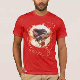 Camiseta Cobrir de Enciclopédia para Mulher Maravilha