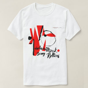 Camiseta Cobrir Do Álbum De Monk E Sonny Rollins