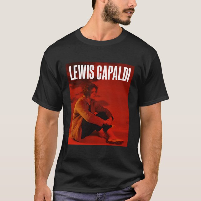 Camiseta Cobrir do álbum Lewis Capaldi (Frente)