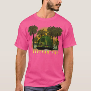 Camiseta Cobrir Fronte Inferno do Capuchete da Era Vietnã