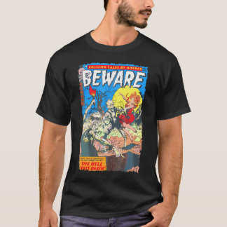 Camiseta Cobrir Horror Comic Book Beware 10