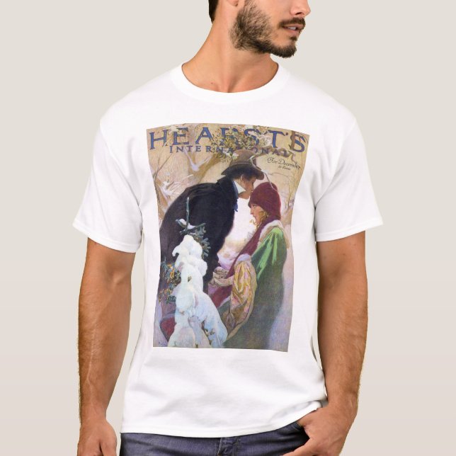 Camiseta Cobrir Internacional de Hearst, Alphonse Mucha (Frente)
