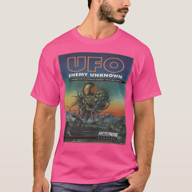 Camiseta Cobrir Xcom Ufo Defense Amiga (Frente)