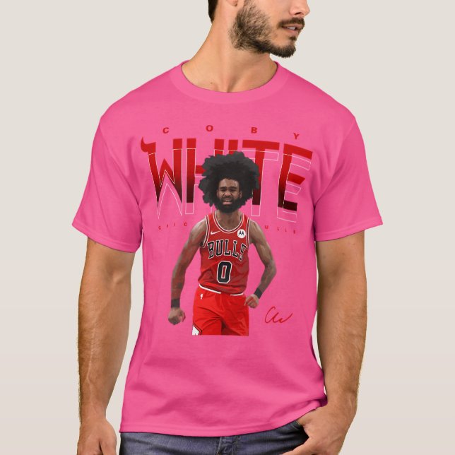 Camiseta Coby White Pose (Frente)
