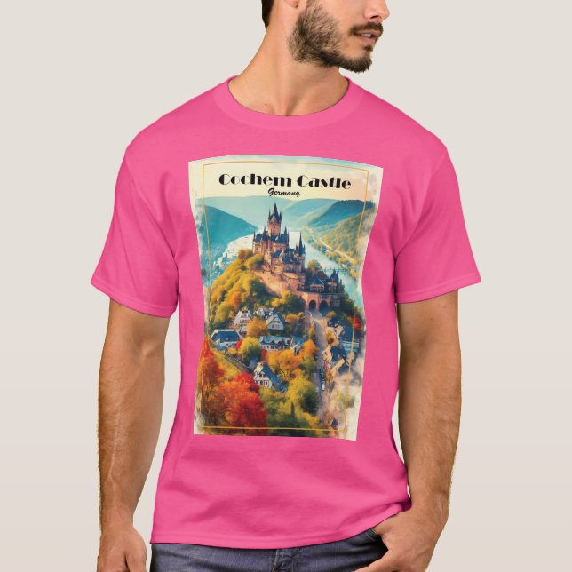 Camiseta Cochem Castle Alemanha (Frente)