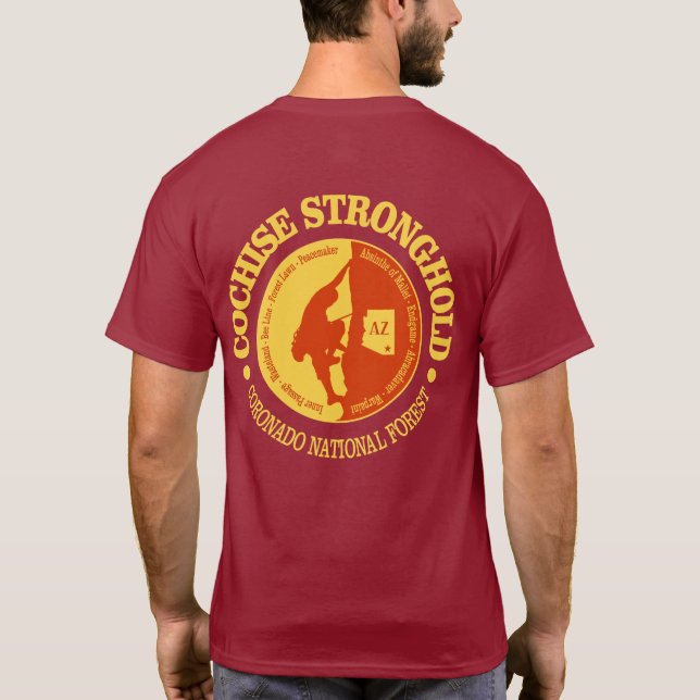 Camiseta Cochise Stronghold (escalando) (Verso)