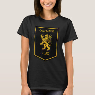 Camiseta Cochrane Clan Scottish Lion Crachá