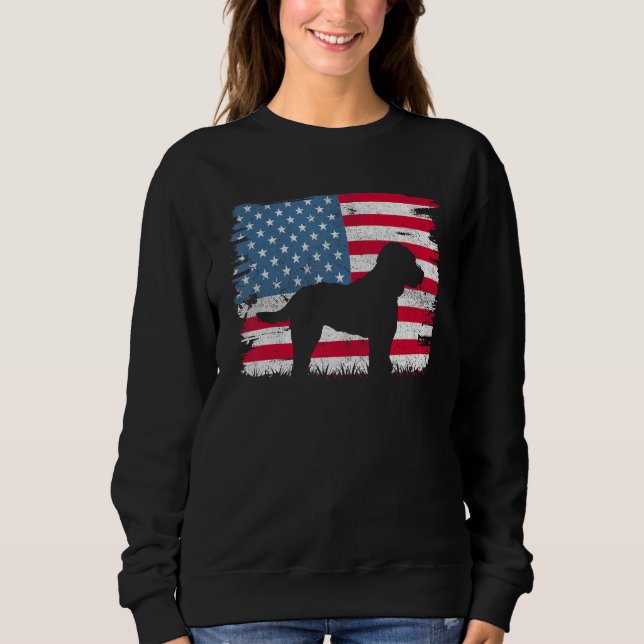 Camiseta Cockapoo American Flag USA 4th of July Men Women B (Frente)