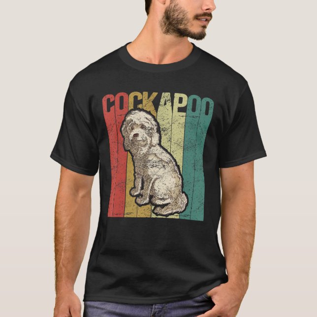 Camiseta Cockapoo Cachorro Cachorro Cachorro Cachorro Cacho (Frente)