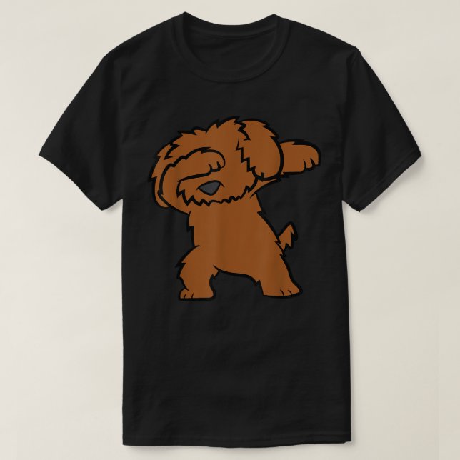 Camiseta Cockapoo Dog Dabbing Cute Dabbing Cockapoo  (Frente do Design)