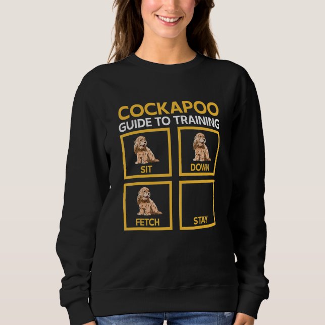 Camiseta Cockapoo Dog Owner, Cockapoo Guide To Training (Frente)