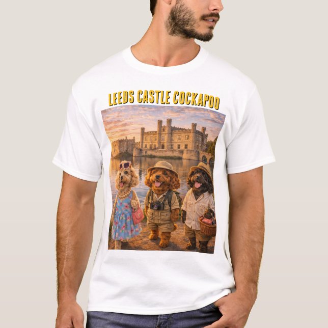 Camiseta Cockapoo Leeds Castle T Shirt Gift (Frente)