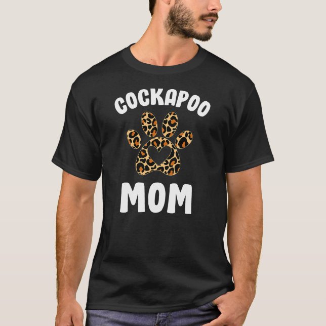 Camiseta Cockapoo Mãe Mamãe Cockapoo Amante Proprietários L (Frente)