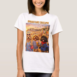 Camiseta Cockapoo Praia Broadstairs Presente