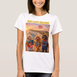 Camiseta Cockapoo White Cliffs Shirt Funny Dog Gift UK
