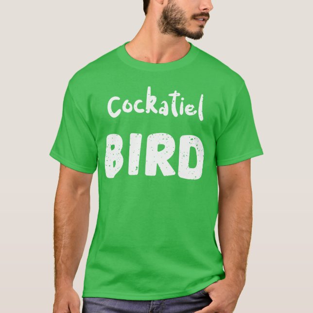 Camiseta Cockatiel Bird Halloween (Frente)