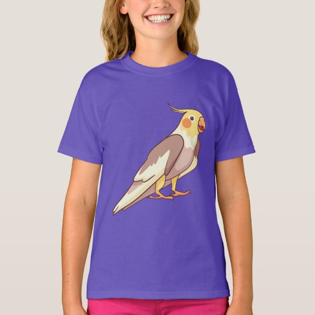 Camiseta Cockatiel Bird Parrot (Frente)