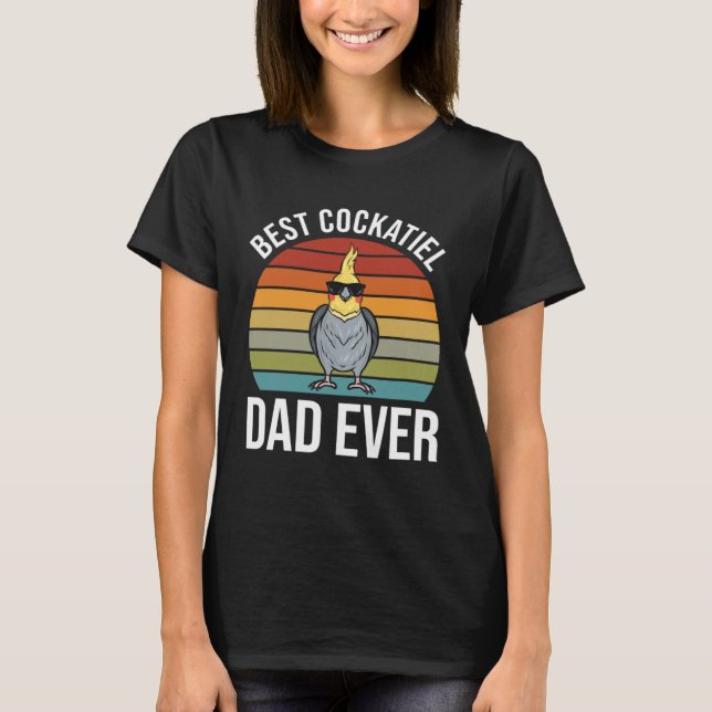 Camiseta Cockatiel Dad  Cockatiel (Frente)