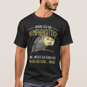 Camiseta Cockatiel Funny Dizendo Pestor