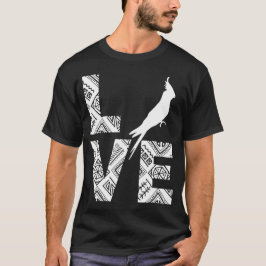 Camiseta cockatiel Love