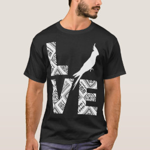 Camiseta cockatiel Love