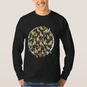 Camiseta Cockatiel Lover Parrot Birdwatch Bir Ornamental