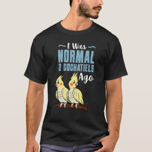 Camiseta Cockatiel Lutino Weiro Bird Parrot Tiel Q