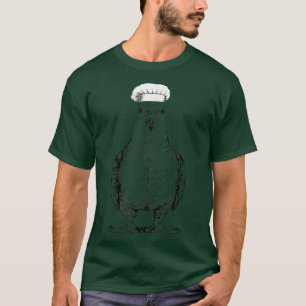Camiseta Cockatiel Papagaio Cozinheiro Chef Cozinhar Engraç