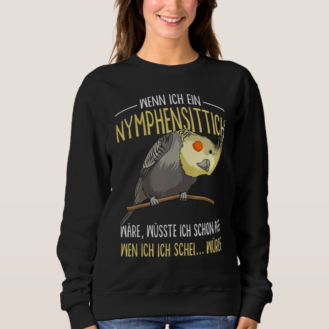 Camiseta Cockatiel Say Parrot Holder (Frente)