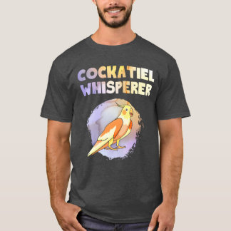 Camiseta Cockatiel Whisperer Cockatiels Bird Lover engraçad