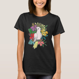 Camiseta Cockatoo de aves bicomponentes exóticas