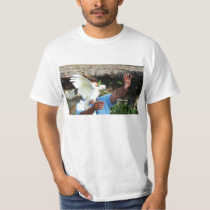 Camiseta Cockatoo que indica uma asa