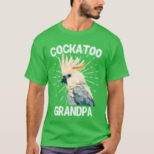 Camiseta Cockatoo Vovô Pássaro Pássaro Lover Guarda-Chuva D