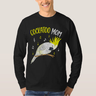 Camiseta Cockatoon Mãe Pássaro de Papagaio