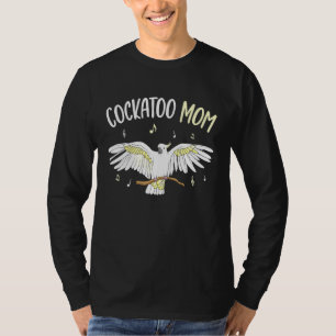 Camiseta Cockatoon Mãe Pássaro de Papagaio