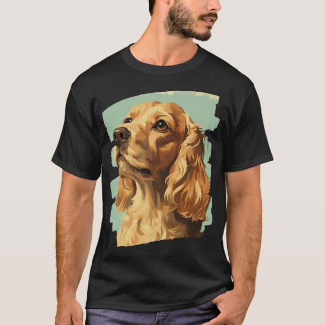 Camiseta Cocker Spaniel (Frente)