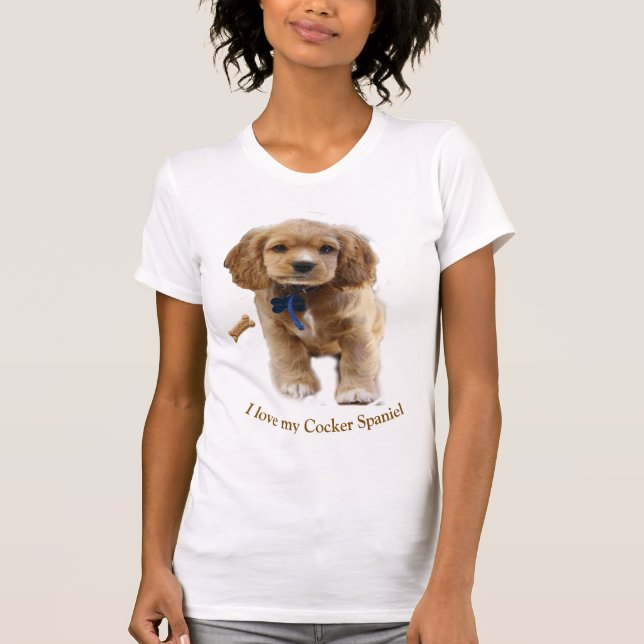 Camiseta Cocker Spaniel (Frente)