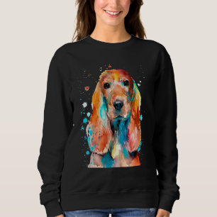 Camiseta Cocker Spaniel Cockerspaniel Watercolor Graphic De
