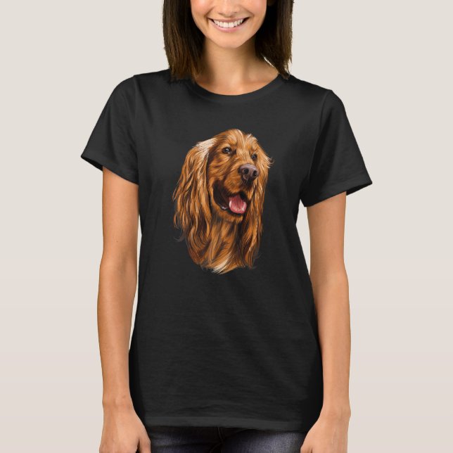 Camiseta Cocker Spaniel Dog Breed   (Frente)